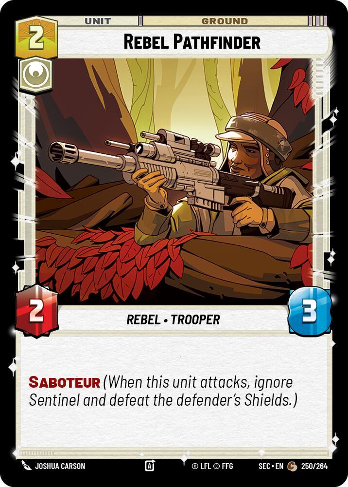 Rebel Pathfinder (250/264) (250/264) [Secrets of Power] (ONLINE ORDER ONLY)