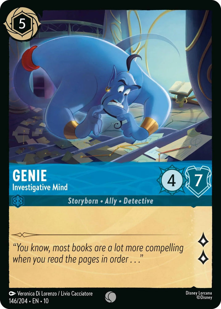Genie - Investigative Mind (146/204) [Whispers in the Well] (ONLINE ORDER ONLY)