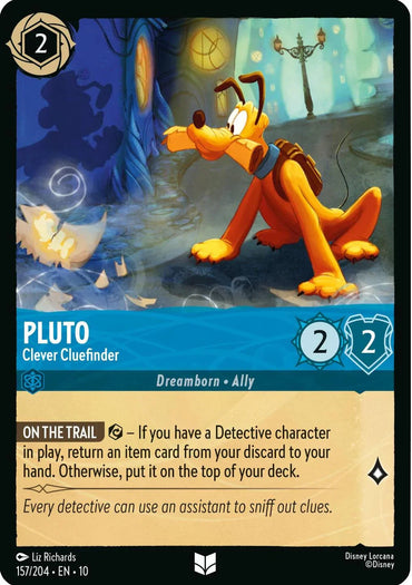 Pluto - Clever Cluefinder (157/204) [Whispers in the Well] (ONLINE ORDER ONLY)