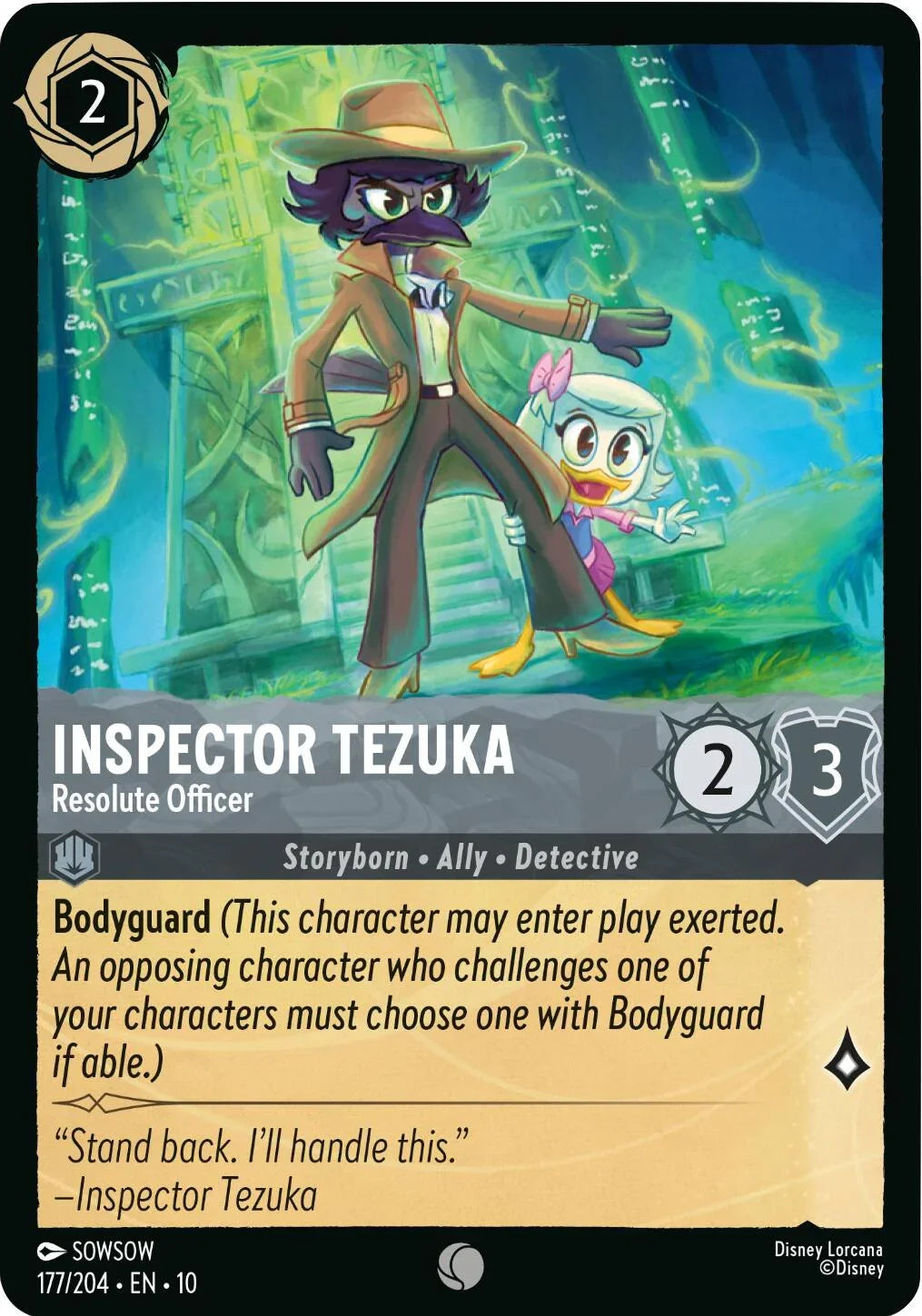 Inspector Tezuka - Resolute Officer (177/204) [Whispers in the Well] (ONLINE ORDER ONLY)