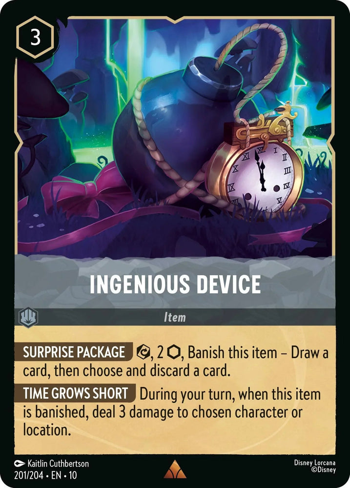 Ingenious Device (201/204) [Whispers in the Well] (ONLINE ORDER ONLY)