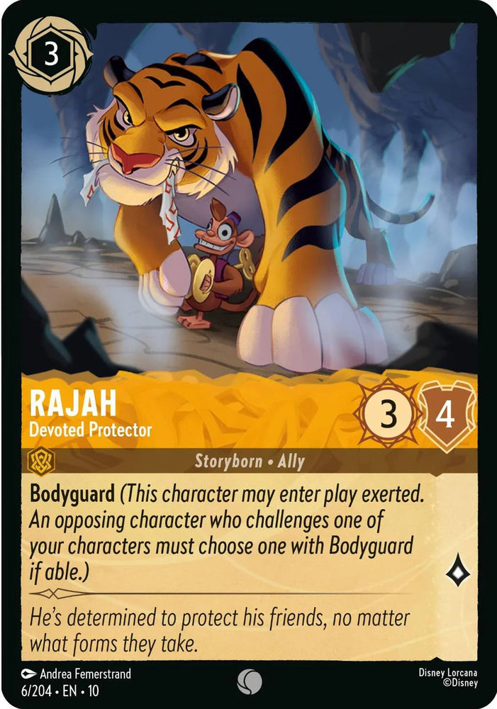 Rajah - Devoted Protector (6/204) [Whispers in the Well] (ONLINE ORDER ONLY)