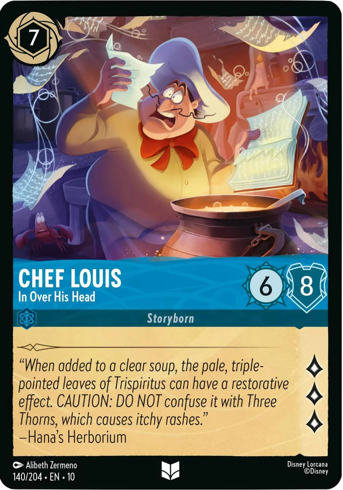 Chef Louis - In Over His Head (140/204) [Whispers in the Well] (ONLINE ORDER ONLY)