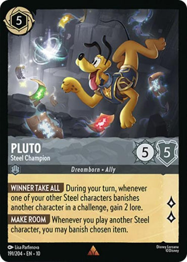 Pluto - Steel Champion (191/204) [Whispers in the Well] (ONLINE ORDER ONLY)