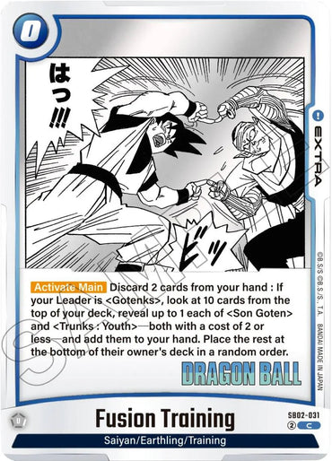Fusion Training [Manga Booster 02] (ONLINE ORDER ONLY)
