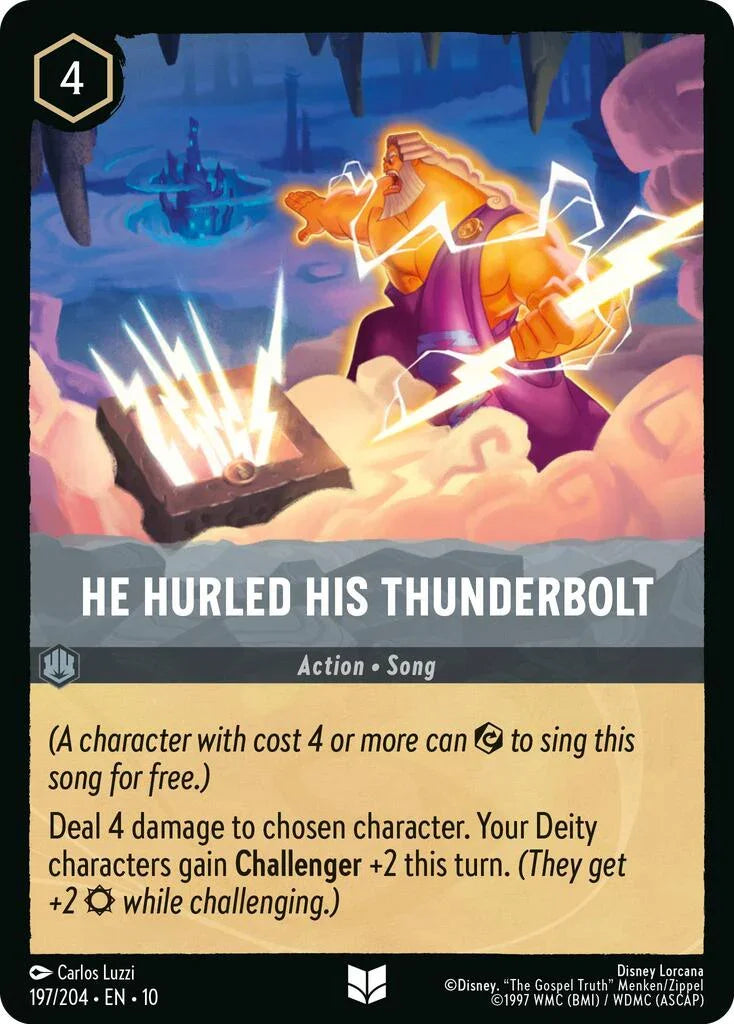 He Hurled His Thunderbolt (197/204) [Whispers in the Well] (ONLINE ORDER ONLY)