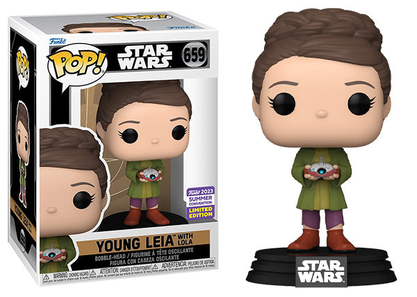 Young Leia w/ Lola (Star Wars) 659 - 2023 Summer Convention Exclusive (Online Order Only)