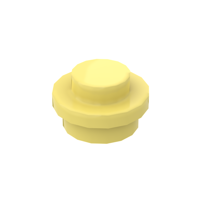 Cool Yellow 4073 1x1 Round Plate Brick – Choose Quantity – LEGO® Compatible Bulk Lot (ONLINE ORDER ONLY)