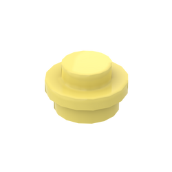 Cool Yellow 4073 1x1 Round Plate Brick – Choose Quantity – LEGO® Compatible Bulk Lot (ONLINE ORDER ONLY)