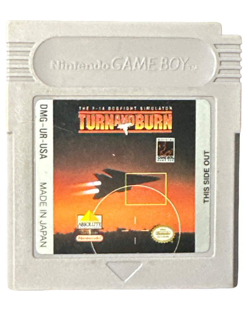 Turn And Burn The F-14 Dogfight Simulator - GameBoy (ONLINE ORDER ONLY)