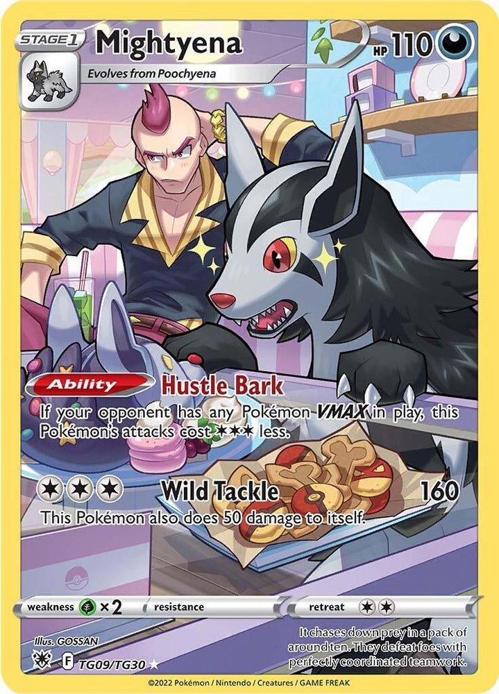 Mightyena (TG09/TG30) [Sword & Shield: Astral Radiance] (Online Only)
