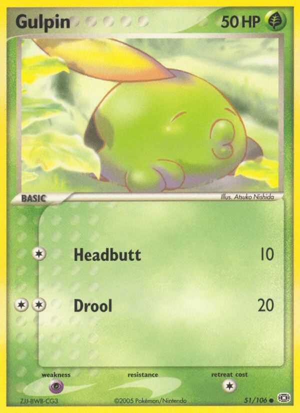 Gulpin (51/106) [EX: Emerald] (Online Only)