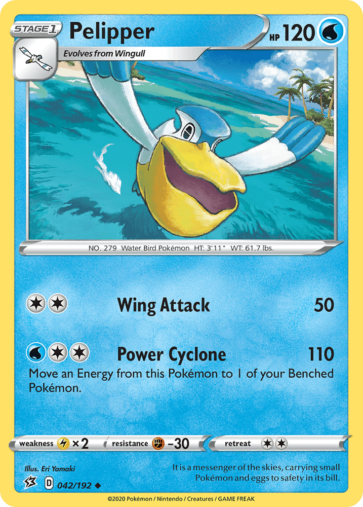 Pelipper (042/192) [Sword & Shield: Rebel Clash] (Online Only)