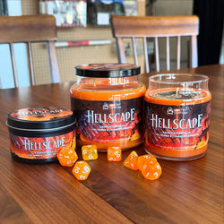 Cantrip Candles - Hellscape (16 oz Glass Candle) (ONLINE ORDER ONLY)