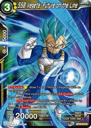 SSB Vegeta, Future on the Line (BT16-077) [Realm of the Gods] (ONLINE ORDER ONLY)
