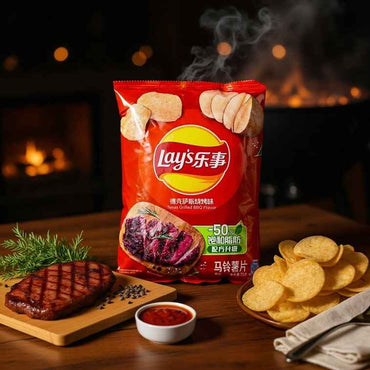 Lay's Texas Grilled BBQ Potato Chips, 2.46 oz