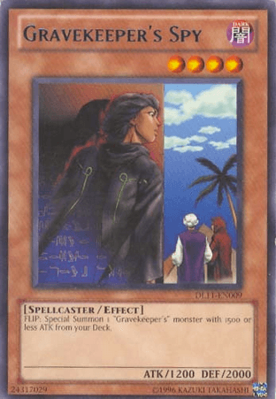 Gravekeeper's Spy (Blue) [DL11-EN009] Rare (ONLINE ORDER ONLY)