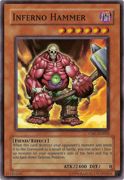 Inferno Hammer (Capsule Monster Coliseum) [CMC-EN002] Super Rare (ONLINE ORDER ONLY)
