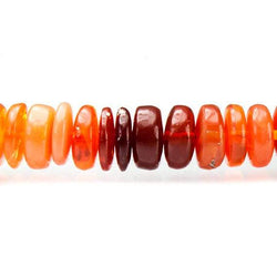 6.5mm Multi Color Fire Opal Plain Rondelle Beads 16 inch 102 pieces (ONLINE ORDER ONLY)