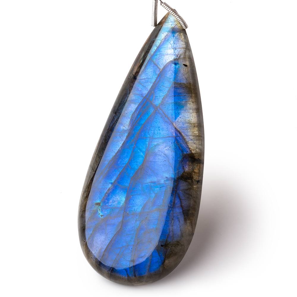 65x28x9mm Labradorite Plain Pear Pendant 1 AAA Focal (ONLINE ORDER ONLY)