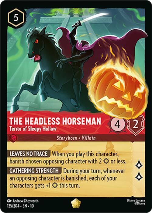 The Headless Horseman - Terror of Sleepy Hollow (125/204) [Whispers in the Well] (ONLINE ORDER ONLY)