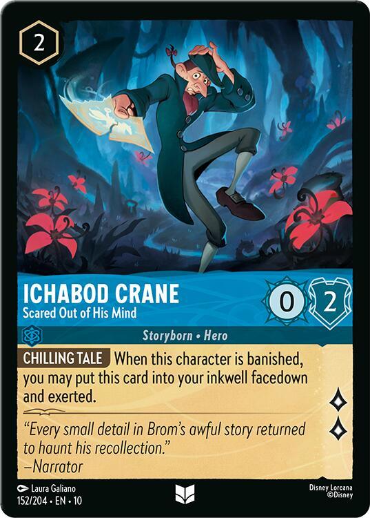 Ichabod Crane - Scared Out of His Mind (152/204) [Whispers in the Well] (ONLINE ORDER ONLY)