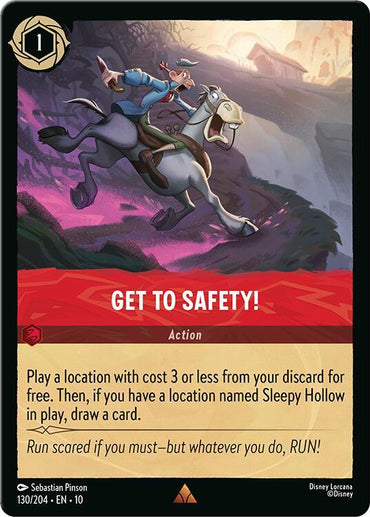 Get to Safety! (130/204) [Whispers in the Well] (ONLINE ORDER ONLY)