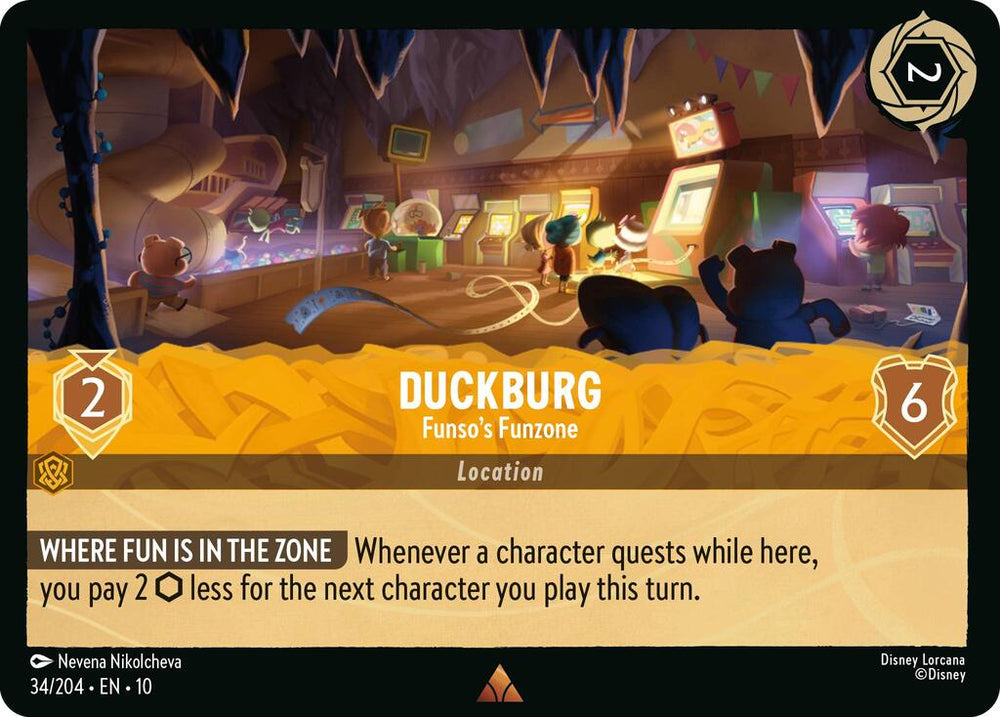 Duckburg - Funso's Funzone (34/204) [Whispers in the Well] (ONLINE ORDER ONLY)