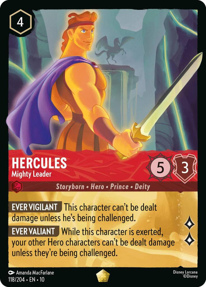 Hercules - Mighty Leader (118/204) [Whispers in the Well] (ONLINE ORDER ONLY)