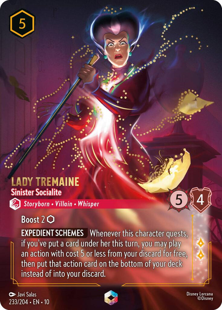 Lady Tremaine - Sinister Socialite (Enchanted) (233/204) [Whispers in the Well] (ONLINE ORDER ONLY)