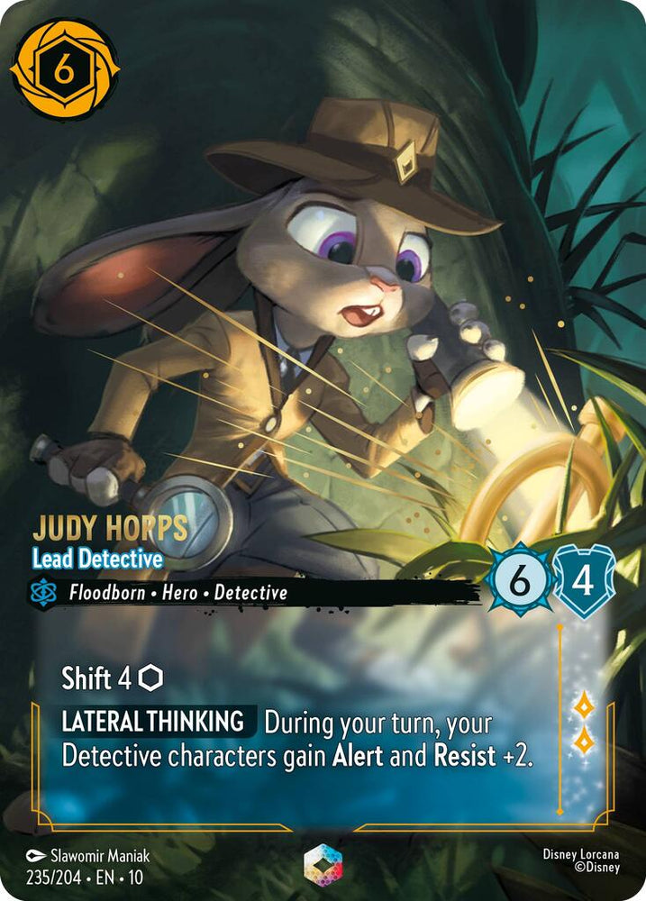 Judy Hopps - Lead Detective (Enchanted) (235/204) [Whispers in the Well] (ONLINE ORDER ONLY)