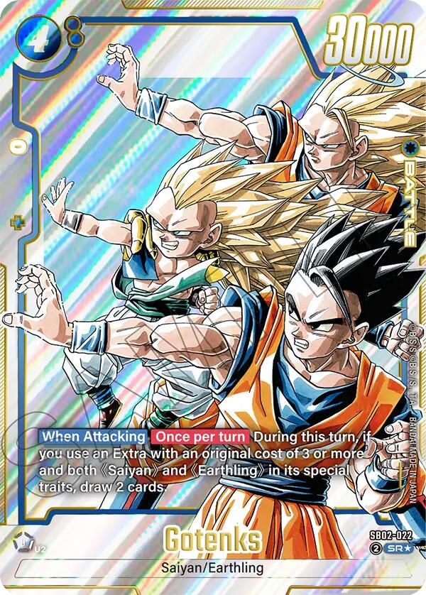 Gotenks (SB02-022) (Alternate Art) [Manga Booster 02] (ONLINE ORDER ONLY)