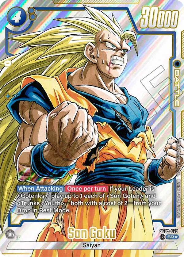 Son Goku (SB02-023) (Alternate Art) [Manga Booster 02] (ONLINE ORDER ONLY)
