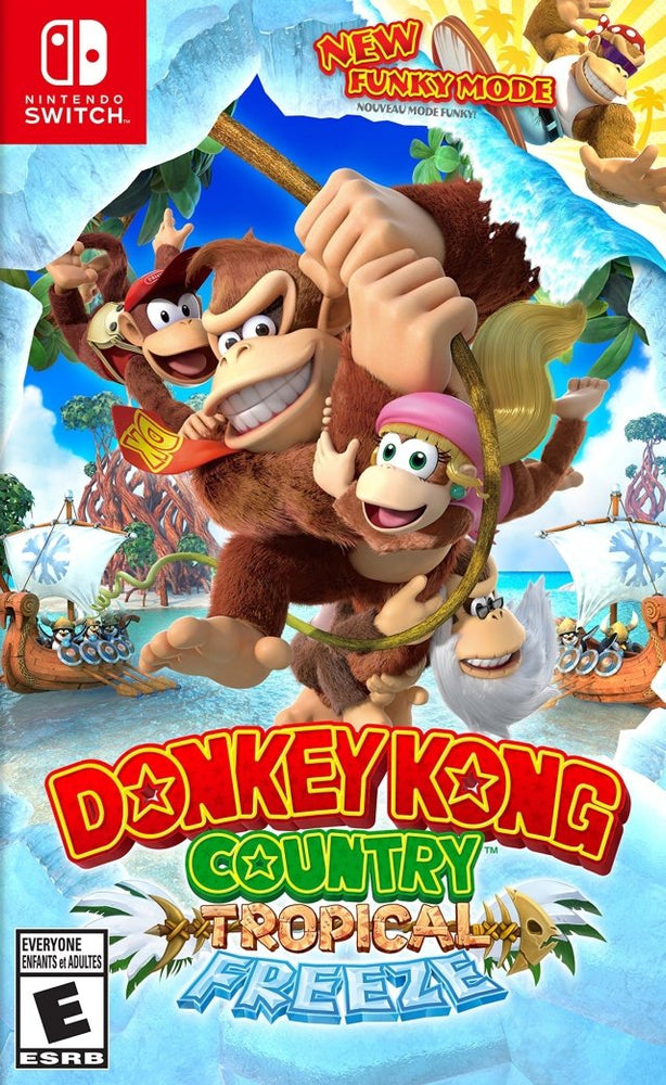 Donkey Kong Country: Tropical Freeze (Nintendo Switch) (ONLINE ORDER ONLY)