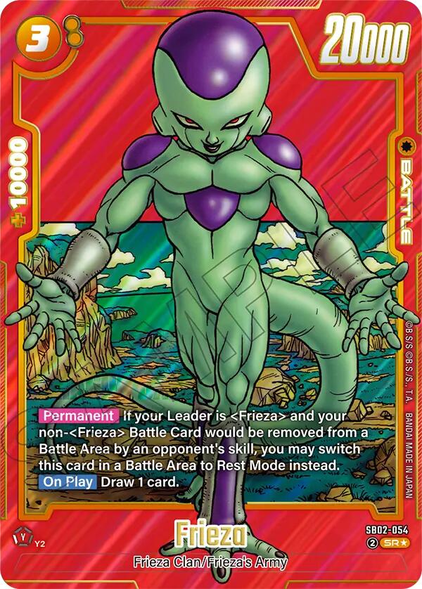 Frieza (SB02-054) (Alternate Art) [Manga Booster 02] (ONLINE ORDER ONLY)