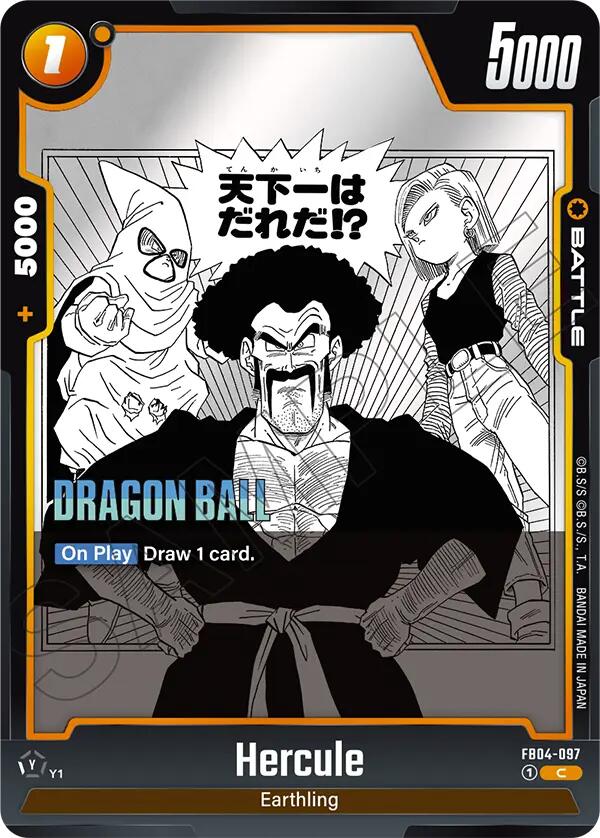 Hercule [Manga Booster 02] (ONLINE ORDER ONLY)