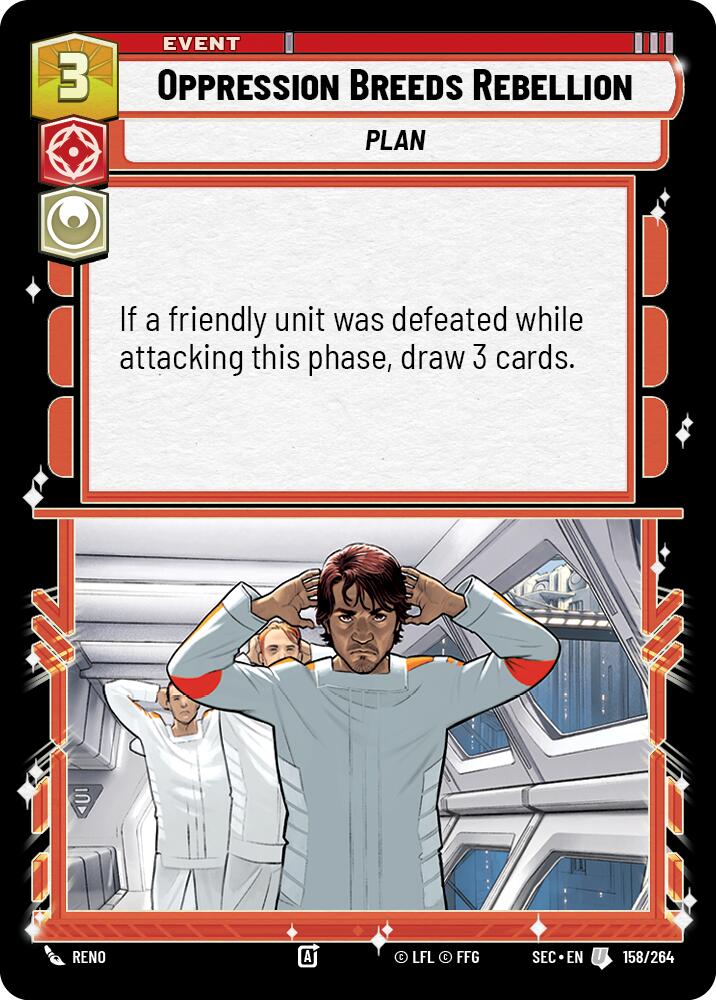 Oppression Breeds Rebellion (158/264) (158/264) [Secrets of Power] (ONLINE ORDER ONLY)