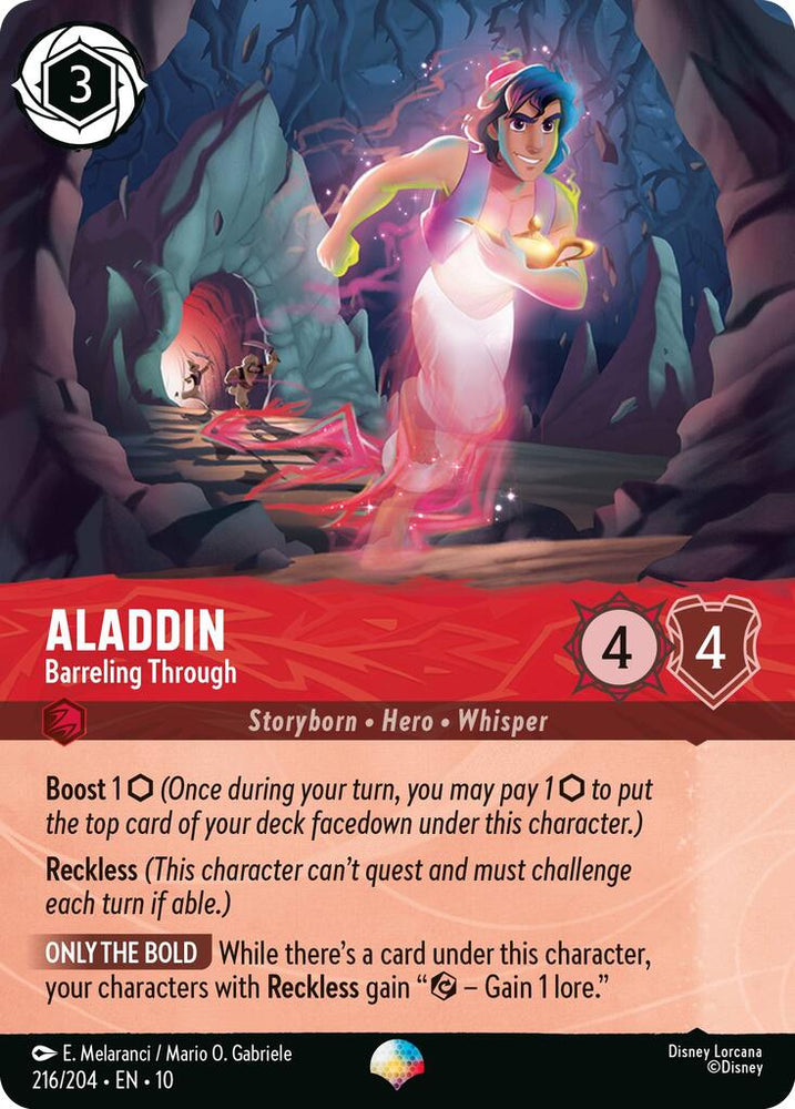 Aladdin - Barreling Through (Epic) (216/204) [Whispers in the Well] (ONLINE ORDER ONLY)