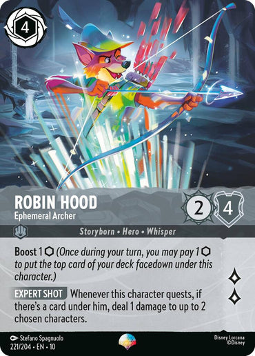 Robin Hood - Ephemeral Archer (Epic) (221/204) [Whispers in the Well] (ONLINE ORDER ONLY)