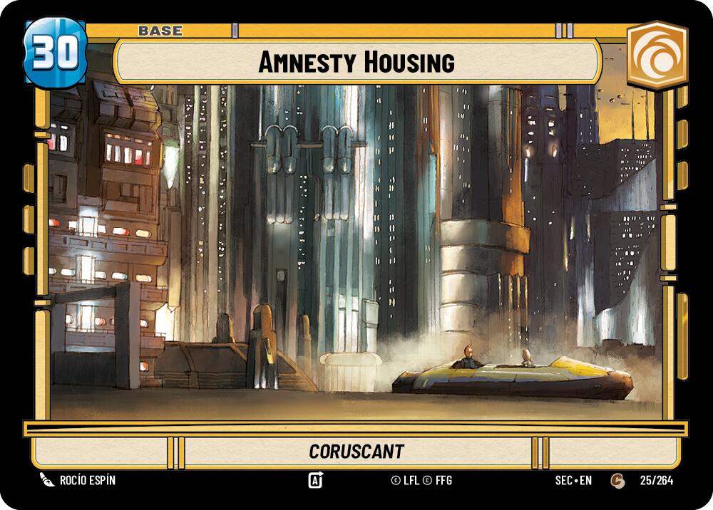 Amnesty Housing // Spy (25/264 // T01/T02) (25/264 // T01/T02) [Secrets of Power] (ONLINE ORDER ONLY)