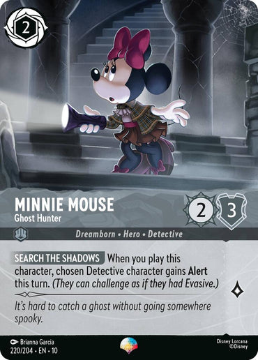 Minnie Mouse - Ghost Hunter (Epic) (220/204) [Whispers in the Well] (ONLINE ORDER ONLY)