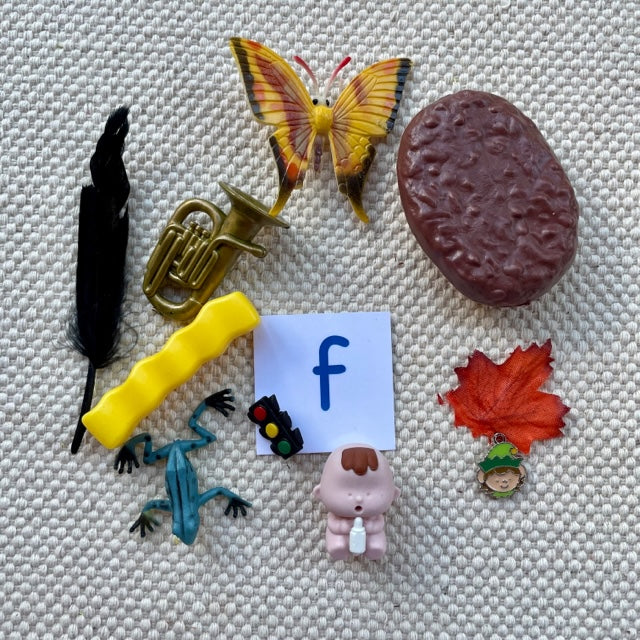 Phonemic Awareness_ Articulation Kit: Objects and Laminated Letters for Forming Sounds (ONLINE ORDER ONLY)