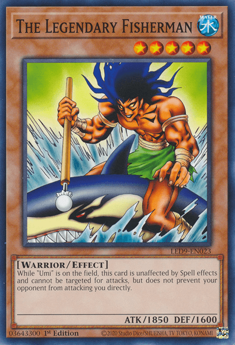 The Legendary Fisherman [LED9-EN023] Common (ONLINE ORDER ONLY)