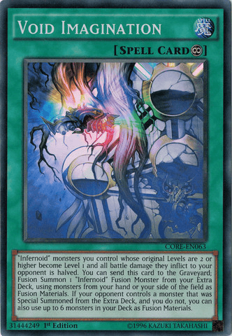 Void Imagination [CORE-EN063] Super Rare (ONLINE ORDER ONLY)