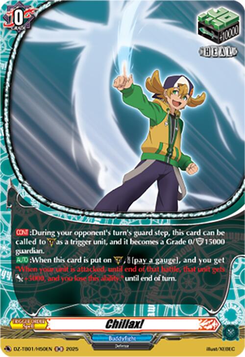 Chillax! (DZ-TB01/H50EN) (DZ-TB01/H50EN) [Future Card Buddyfight]