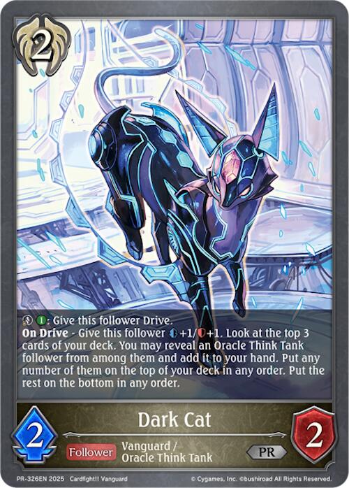 Dark Cat (PR-326) (PR-326EN) [Promotional Cards]