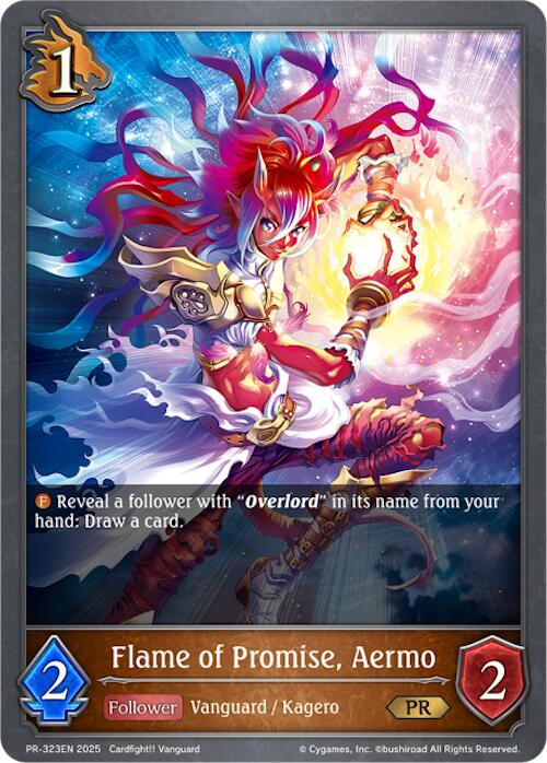 Flame of Promise, Aermo (PR-323) (PR-323EN) [Promotional Cards]