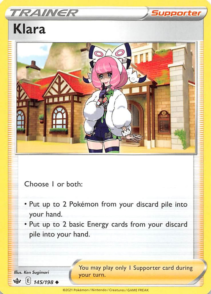 Klara (145/198) [Sword & Shield: Chilling Reign] (Online Only)