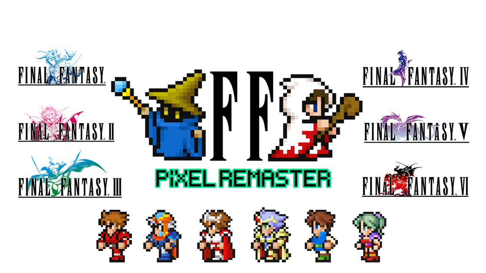 Final Fantasy I - VI Pixel Remaster Collection (Nintendo Switch) (ONLINE ORDER ONLY)