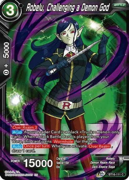 Robelu, Challenging a Demon God (BT16-111) [Realm of the Gods] (ONLINE ORDER ONLY)